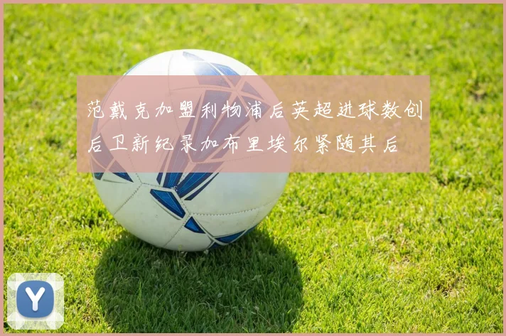 范戴克加盟利物浦后英超进球数创后卫新纪录加布里埃尔紧随其后