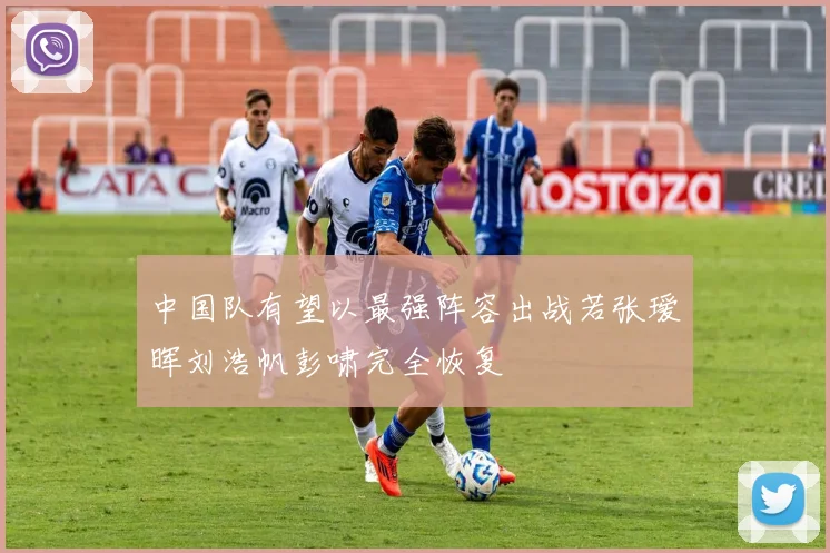 中国队有望以最强阵容出战若张瑷晖刘浩帆彭啸完全恢复